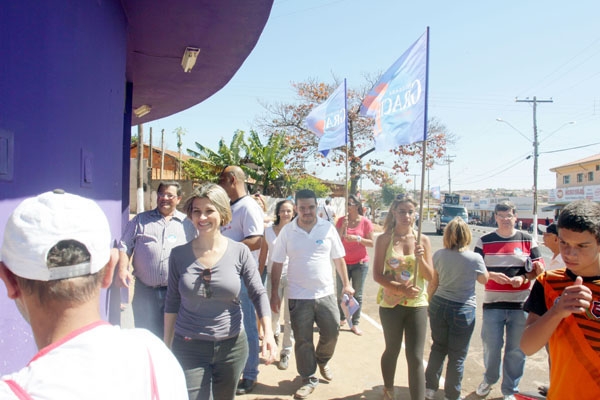  Graciela Ambrosio durante caminhada